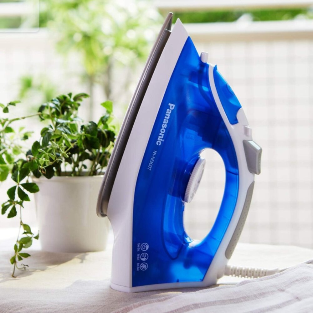 Panasonic Advanced Titanium Coated Sole Plate Vertical Steam and Dry Iron 1500W
